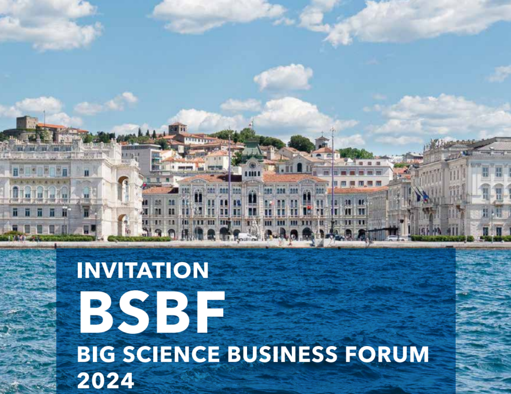 Trieste sarà nel 2024 la città del Big Science Business Forum (BSBF)